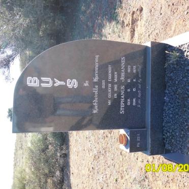 BUYS Stephanus Johannes 1923-1972