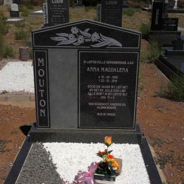 MOUTON Anna Magdalena 1955-2010