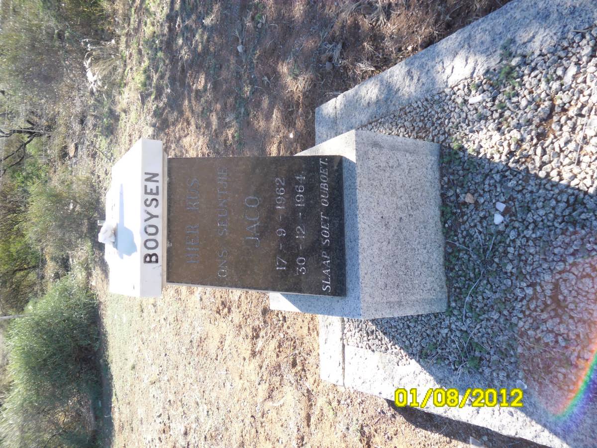BOOYSEN Jaco 1962-1964