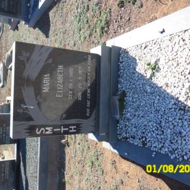 SMITH Maria Elizabeth 1900-1977