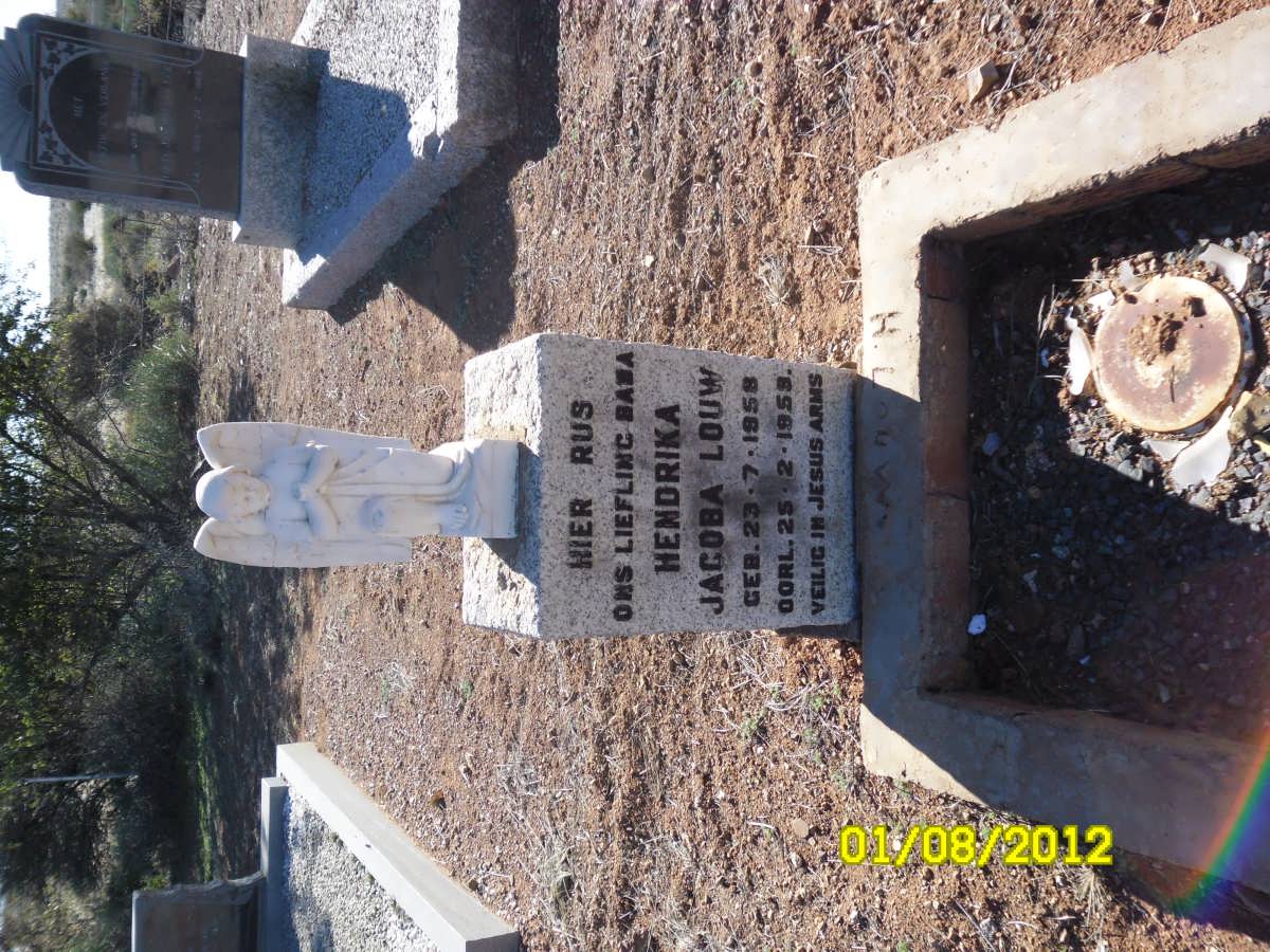 LOUW Hendrika Jacoba 1958-1959