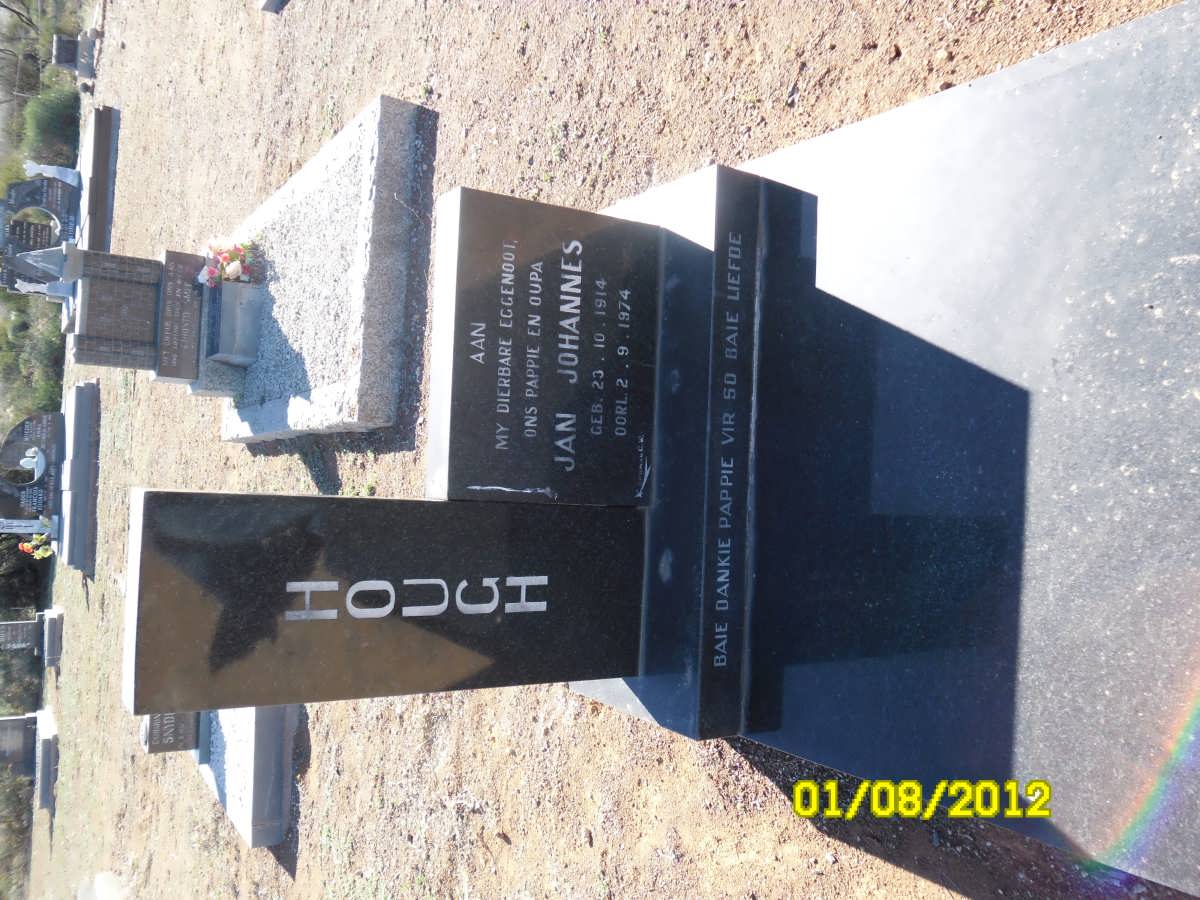 HOUGH Jan Johannes 1914-1974