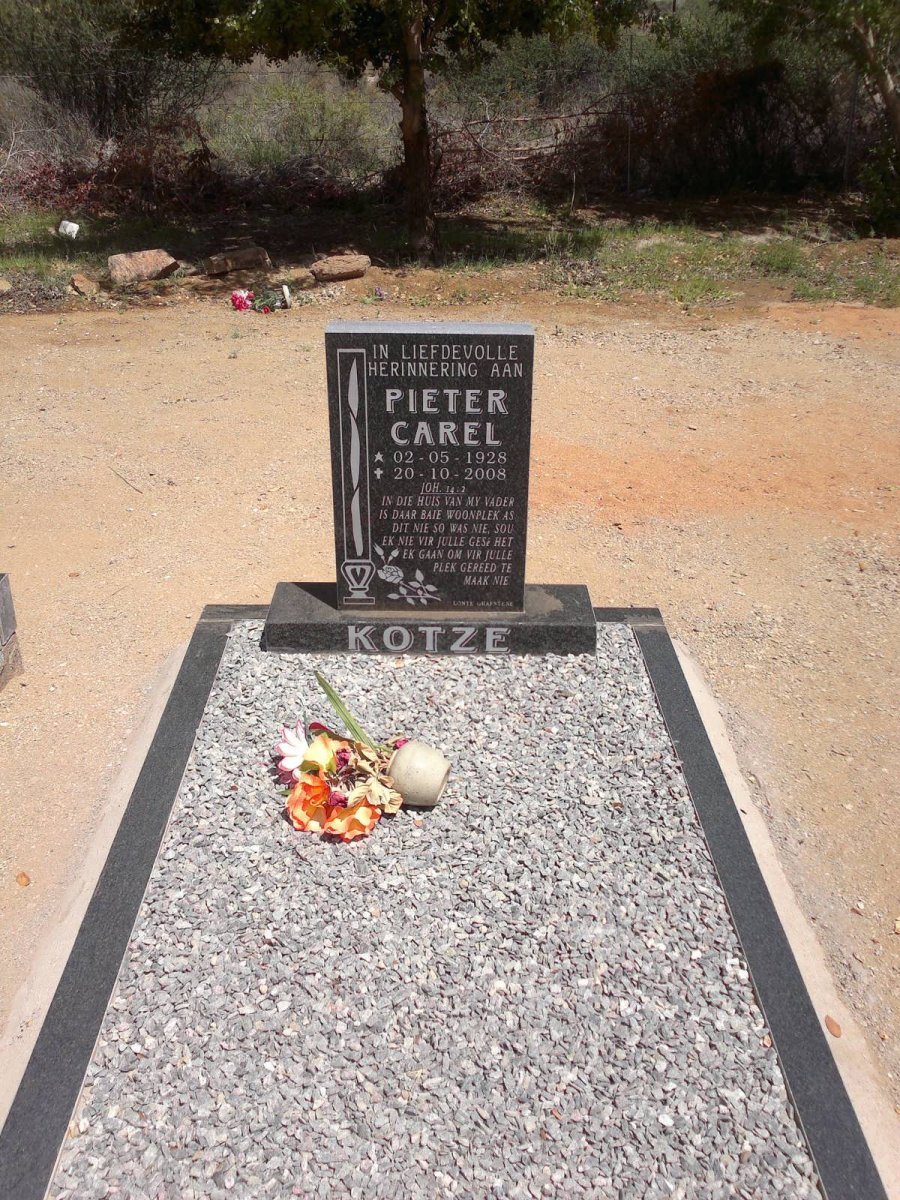 KOTZE Pieter Carel 1928-2008