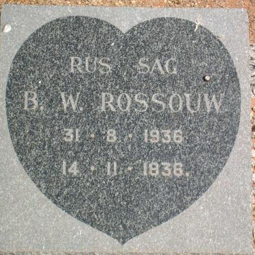 ROSSOUW B.W.  1936-1936
