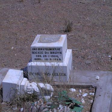 BRUYN Nickie, de 1924-1929