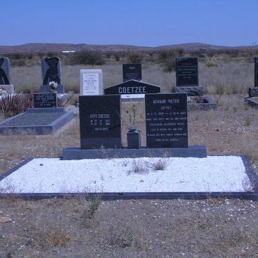 COETZEE Adriaan Pieter 1902-1982 &amp; Kitty 1913-1999