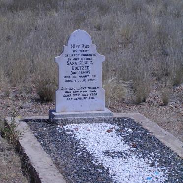 COETZEE Sara Cecilia nee VISAGIE 1871-1937