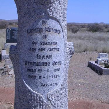 GOUS Izaak Stephanus 1878-1937