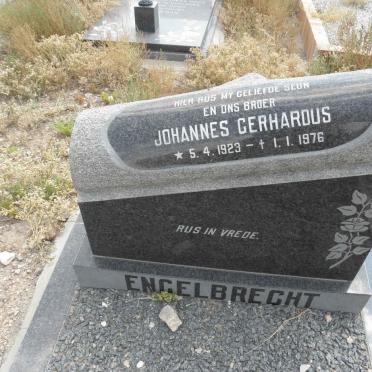 ENGELBRECHT Johannes Gerhardus 1923-1976