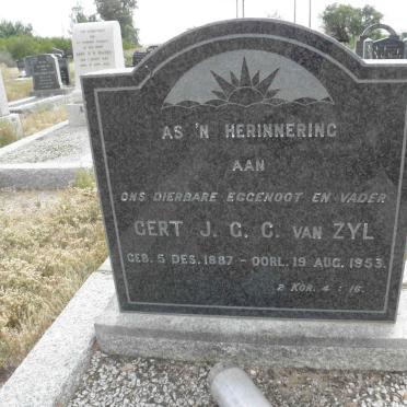 ZYL Gert J.G.C., van 1887-1953