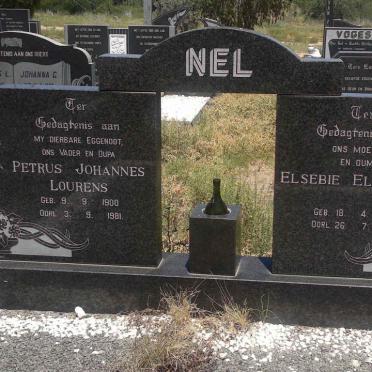 NEL Petrus Johannes Lourens 1900-1991 &amp; Elsebie Elizabeth 1904-1992