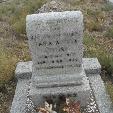 VIVIERS Maria Aletta 1935-1935