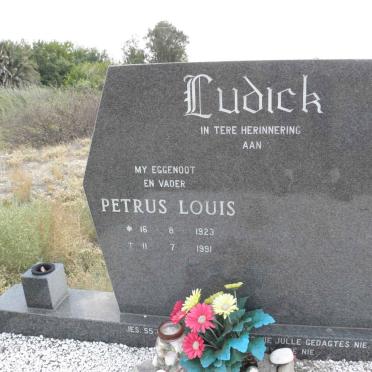 LUDICK Petrus Louis 1923-1991