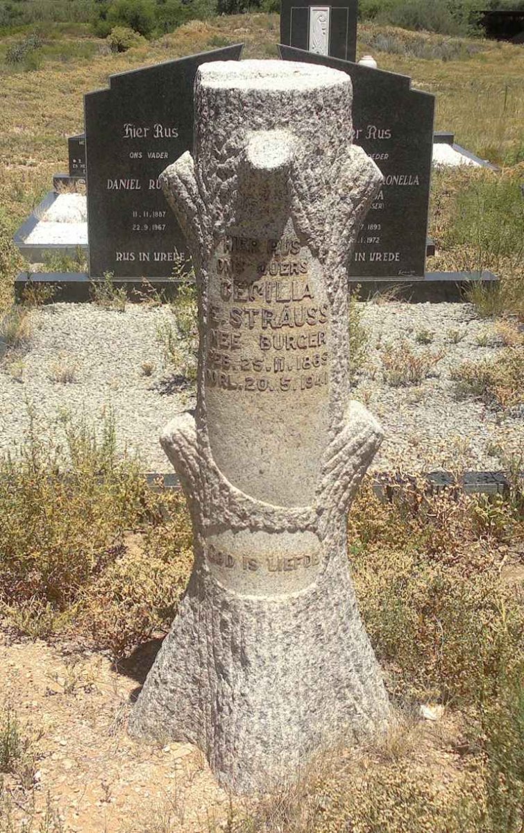 STRAUSS Cecilia E. nee BURGER 1865-1941