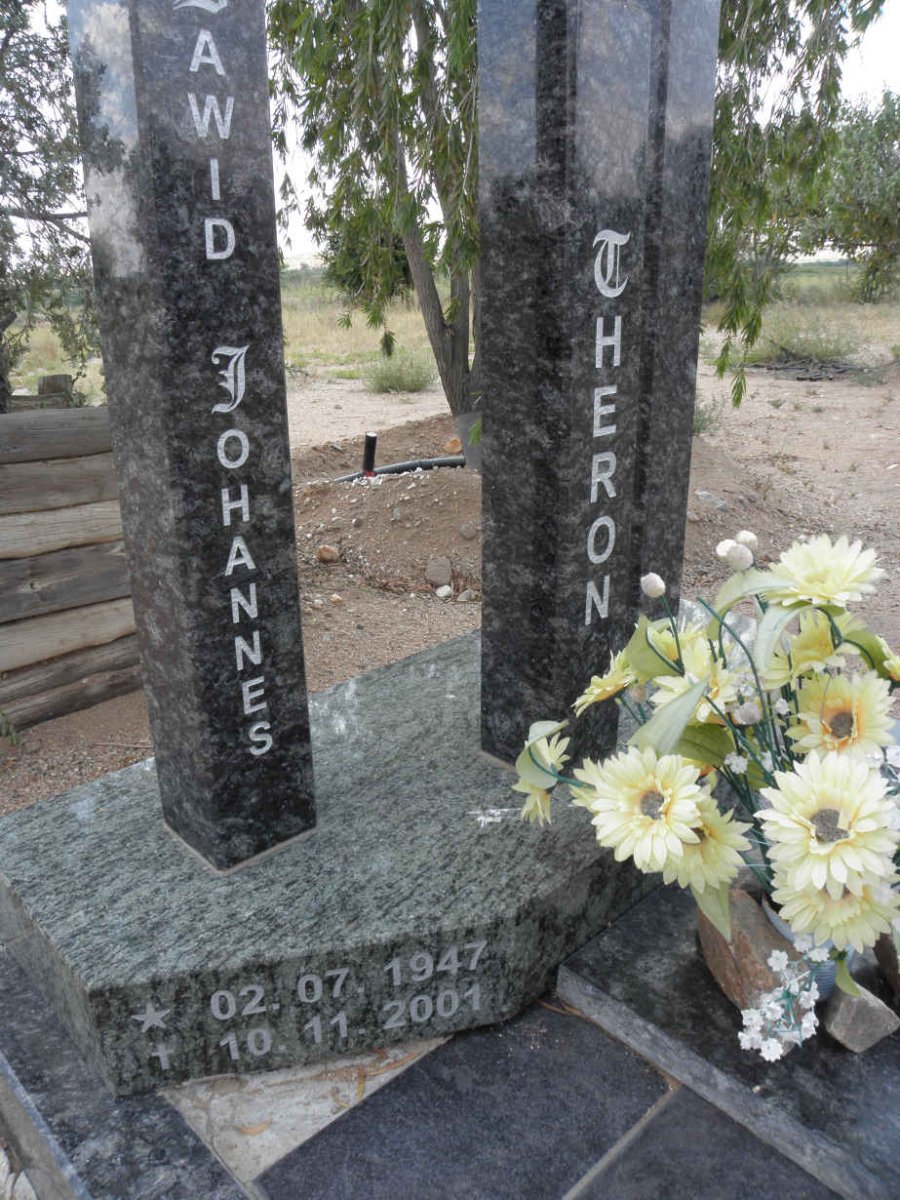 THERON Dawid Johannes 1947-2001