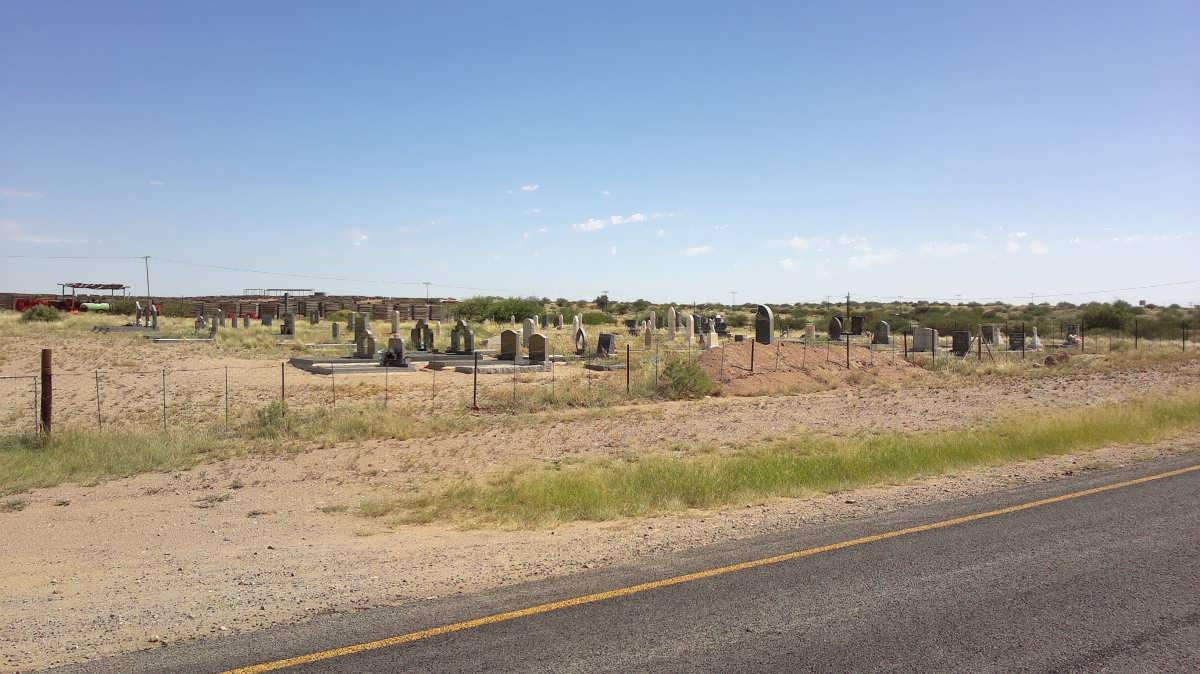 1. Overview on Vaalkoppies cemetery