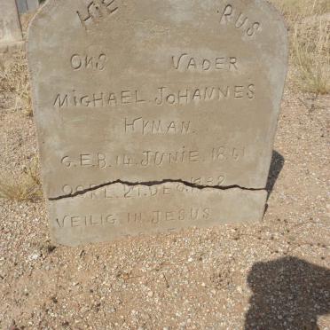 HYMAN Mighael Johannes 1861-1932