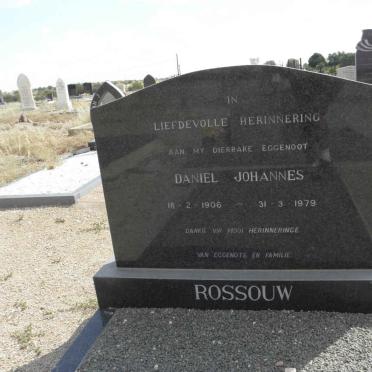 ROSSOUW Daniel Johannes 1906-1979 :: ROSSOUW Anna E. 1909-1966