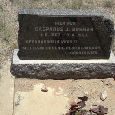 BOSMAN Casparus J. 1867-1953