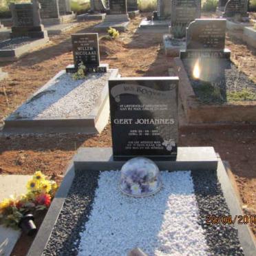 ROOYEN Gert Johannes, van