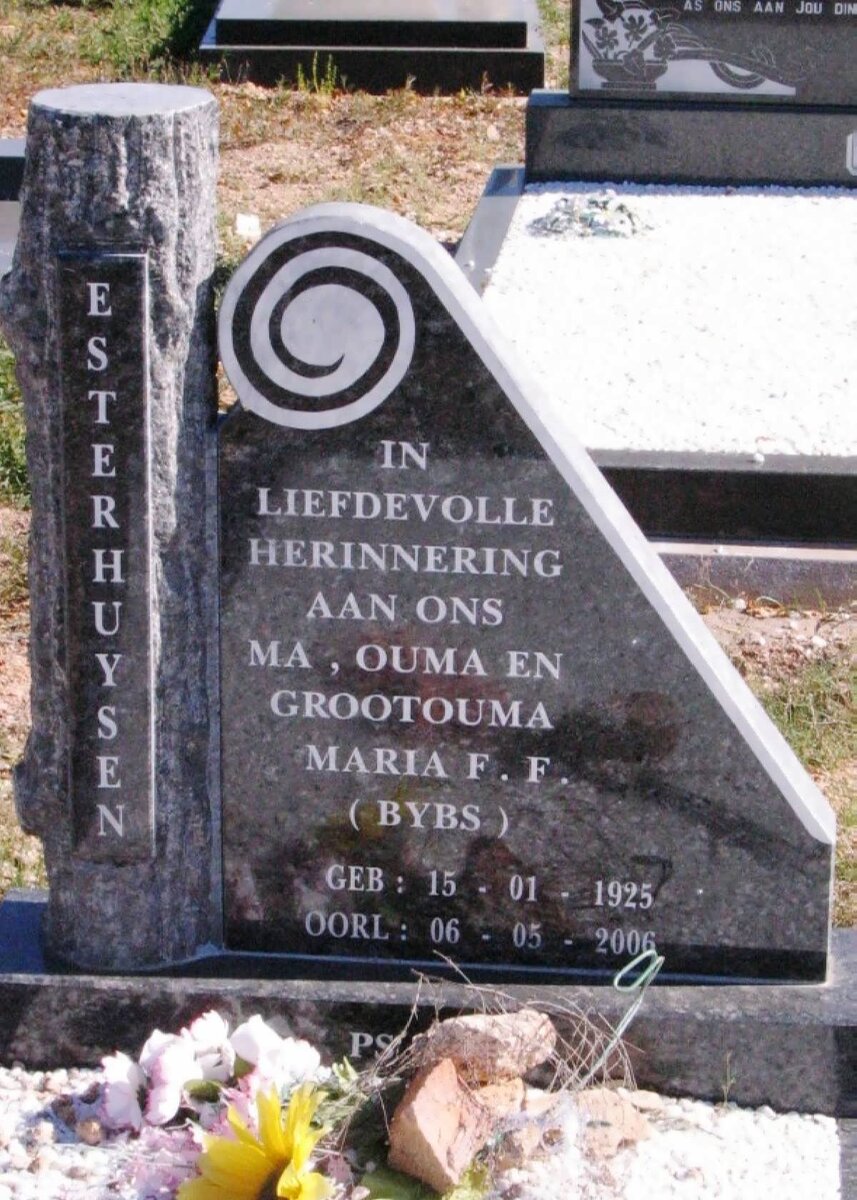 ESTERHUYSEN Maria F.F. 1925-2006