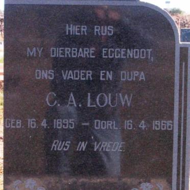 LOUW C.A. 1895-1966