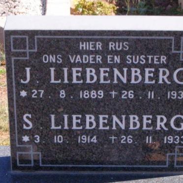 LIEBENBERG J. 1889-1933 :: LIEBENBERG S. 1914-1933