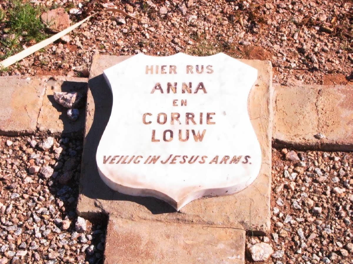 LOUW Corrie :: LOUW Anna