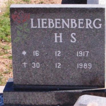 LIEBENBERG H.S. 1917-1989