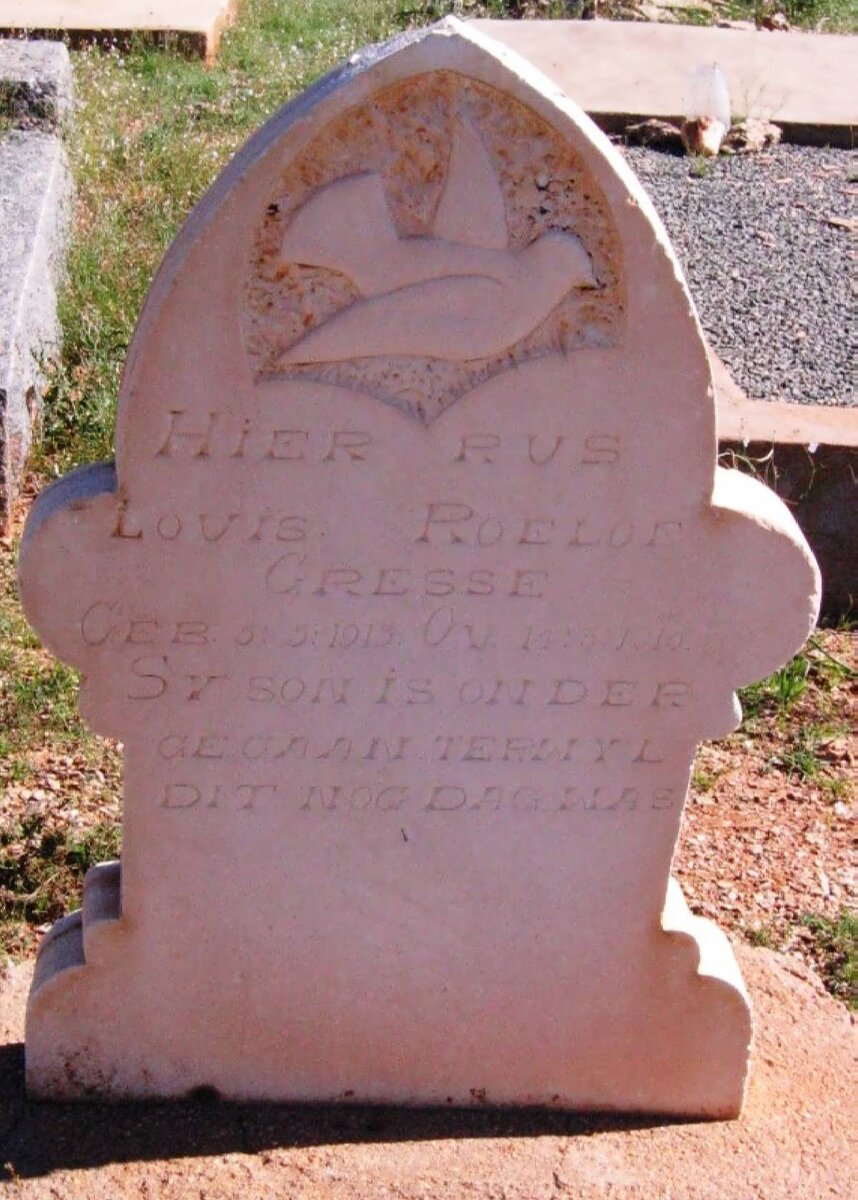 GRESSE Lovis Roelof 1915-1915