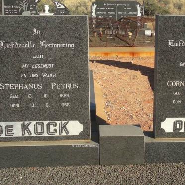KOCK Stephanus Petrus, de 1889-1968 &amp; Cornelia Susanna 1898-1978