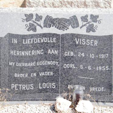 VISSER Petrus Louis 1917-1955