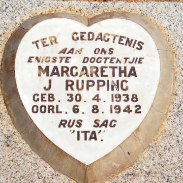RUPPING Margaretha J. 1938-1942