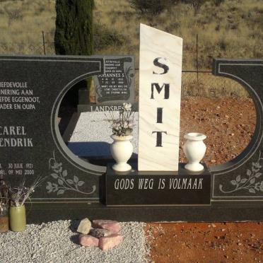 SMIT Carel Hendrik 1921-2000 &amp; Johanna Wilhelmina H.E. 1926-2011