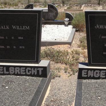 ENGELBRECHT Schalk Willem 1904-1978 &amp; Johanna Elizabeth VAN NIEKERK 1910-1982