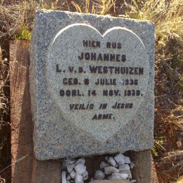 WESTHUIZEN Johannes L., van der 1936-1938
