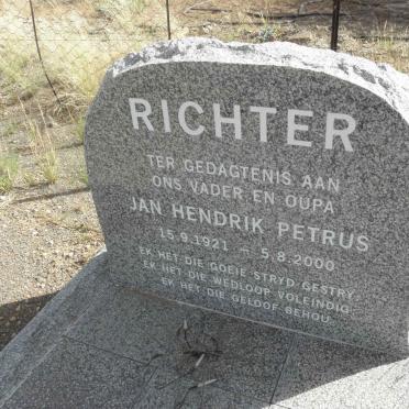 RICHTER Jan Hendrik Petrus 1921-2000
