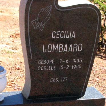 LOMBAARD Cecilia 1905-1980