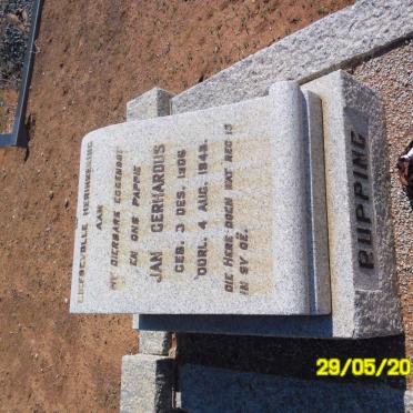 RUPPING Jan Gerhardus 1906-1948