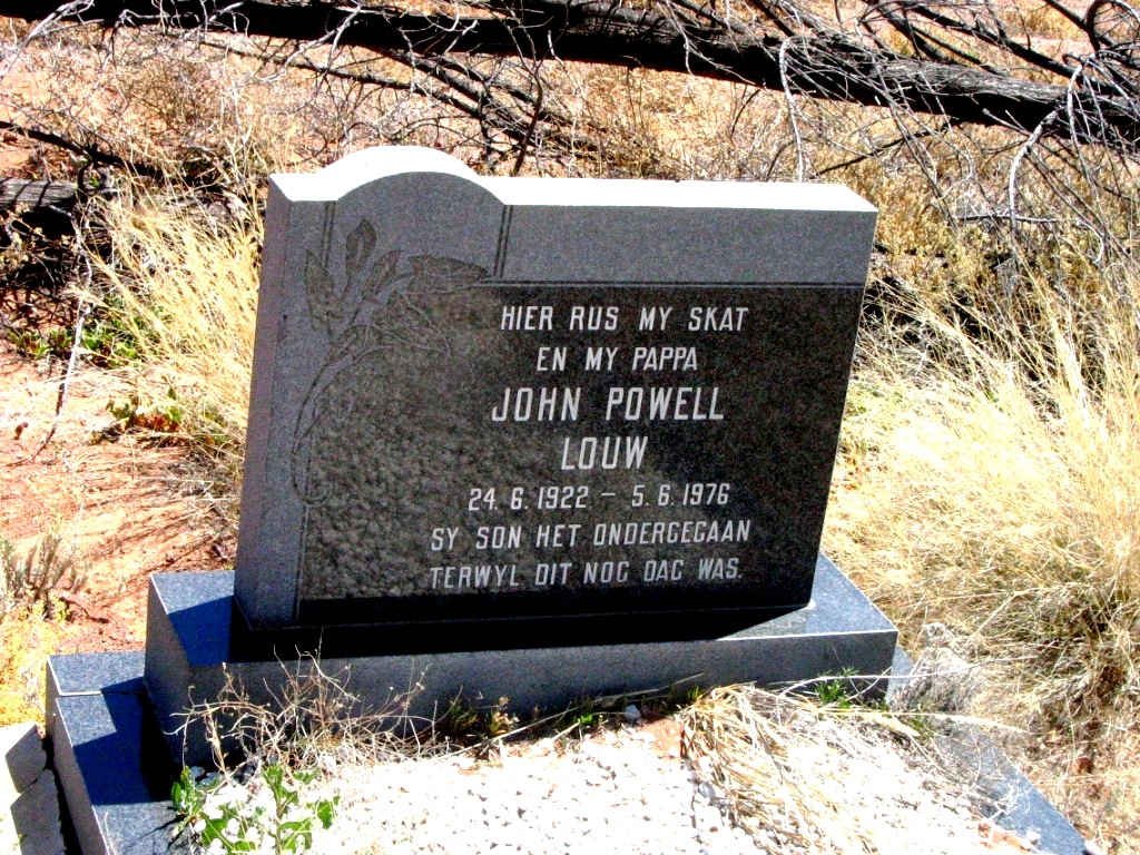 LOUW John Powell 1922-1976