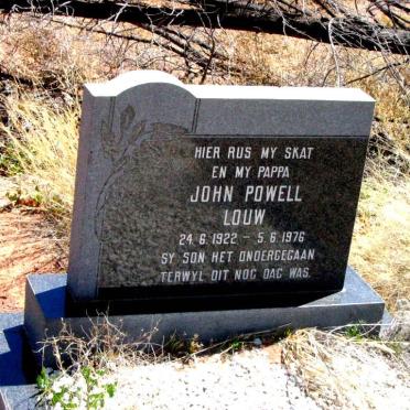LOUW John Powell 1922-1976