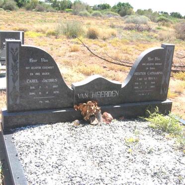 HEERDEN Carel Jacobus, van 1897-1970 &amp; Hester Catharina LE ROUX 1904-1983