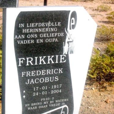 ZYL Frederick Jacobus, de 1917-2004 &amp; Elizabeth Susanna 1918-2004 