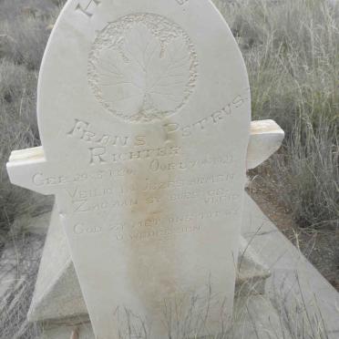 RICHTER Frans Petrus 1920-1921