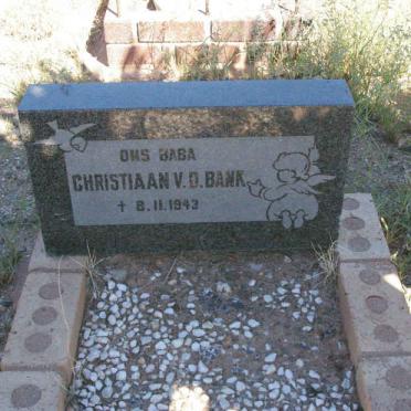BANK Christiaan, v.d. -1943