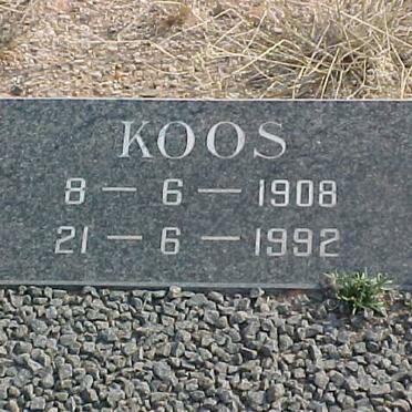 BOSMAN Koos 1908-1992