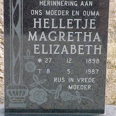 TROLLIP Helletjé Magretha Elizabeth 1898-1987