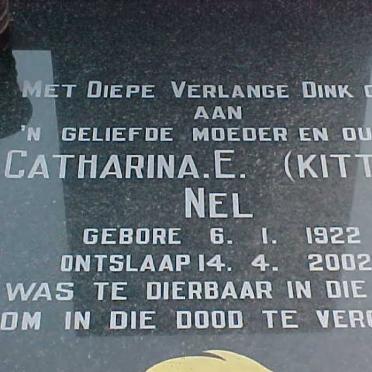 NEL Willem Petrus 1916-1976 &amp; Catharina E. 1922-2002