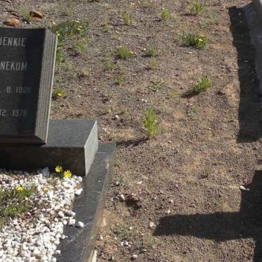 HANEKOM Henkie 1908-1978 &amp; Johanna POOL 1916-1986