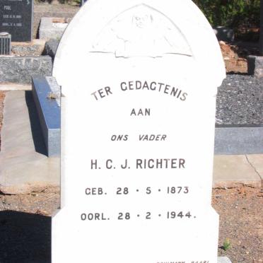 RICHTER H.C.J. 1873-1944
